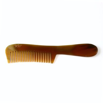 Comb with horn handle