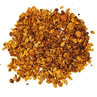 Gesalzenes Knuspermüsli aus Bio-Tomaten und Cajun - BULK 6kg