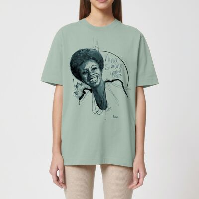 La T-shirt oversize unisex - NINA SIMONE