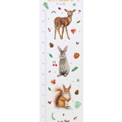 Kids Growth chart forest yellow