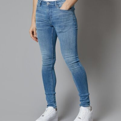 Jeans colorado super skinny in azzurro