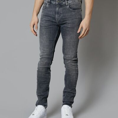 Nevada Skinny Fit Jeans in Grau