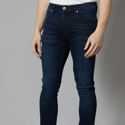 Nevada Skinny Fit Jeans In Ink Blue