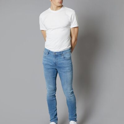 MONTANA Loose Fit Jeans In Mid Blue