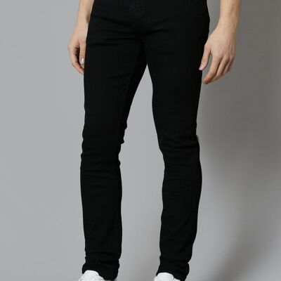 NEVADA Skinny Fit Jeans In Deep Black