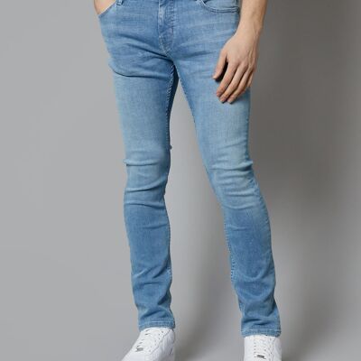 Buy wholesale Nevada Skinny Fit Jeans In Light Blue
