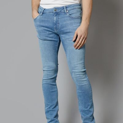 Jeans slim fit Dakota in azzurro