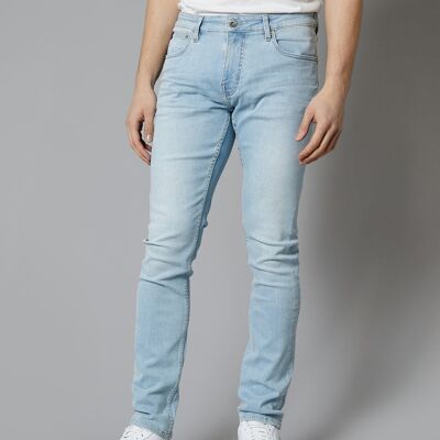 Jeans slim fit Dakota in azzurro cielo