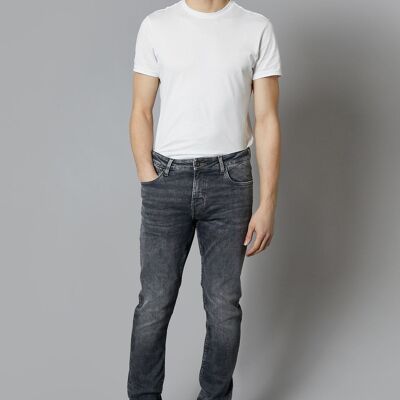 Jeans taglio dritto ALASKA in grigio