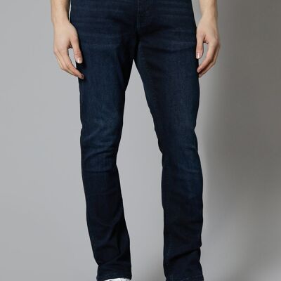 ALASKA Straight Fit Jeans In Ink Blue