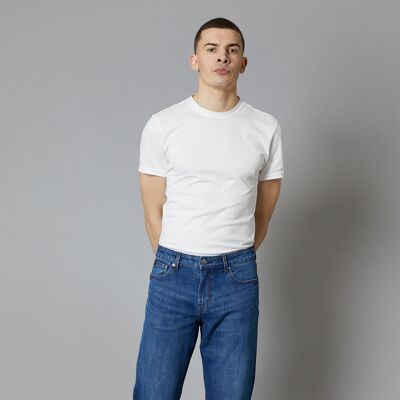Jeans Montana Loose Fit in blu medio