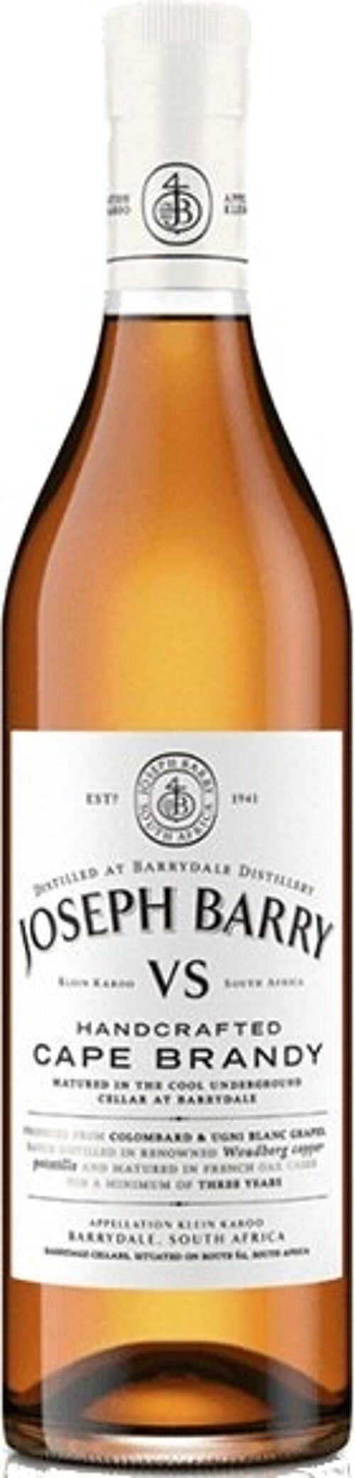 Joseph Barry VS Brandy (700ml)