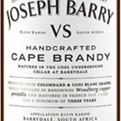 Joseph Barry VS Brandy (700ml)