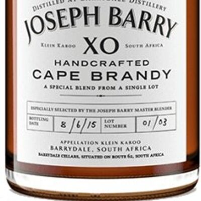 Joseph Barry XO Brandy (700ml)