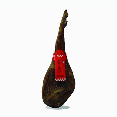 Jamón Serrano Gran Reserva Duroc - Pata de Jamón serrano Duroc- De 8 a 8,50 Kg aprox - Curación mínima de 24 meses en Bodegas Naturales - Bajo la normativa ETG - Jamones Garrudo