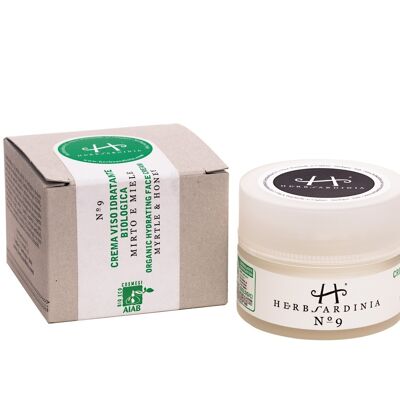 Crème Visage Hydratante Bio Myrte & Miel de Sardaigne