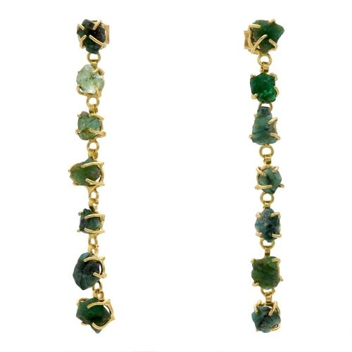 Pendientes Nimbo Deluxe verde