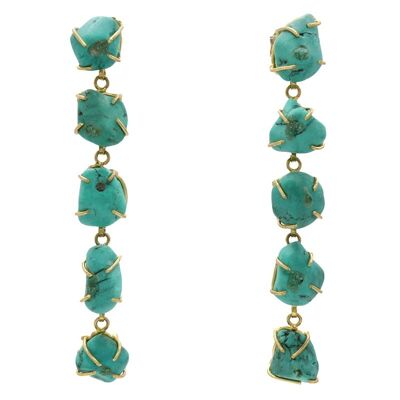Turquoise Saint earrings