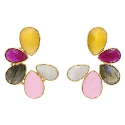 Multicolored Cosmopolitan earrings