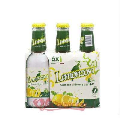 Bibita gassosa al limone Lemonzosa bottiglia Cl 20 x 6 bottiglie