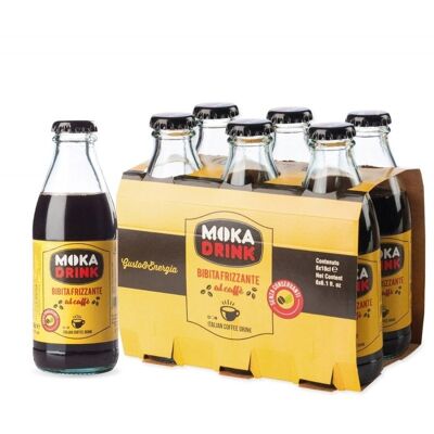 Carbonated coffee Moka Drink Calabrian soft drink cl 18