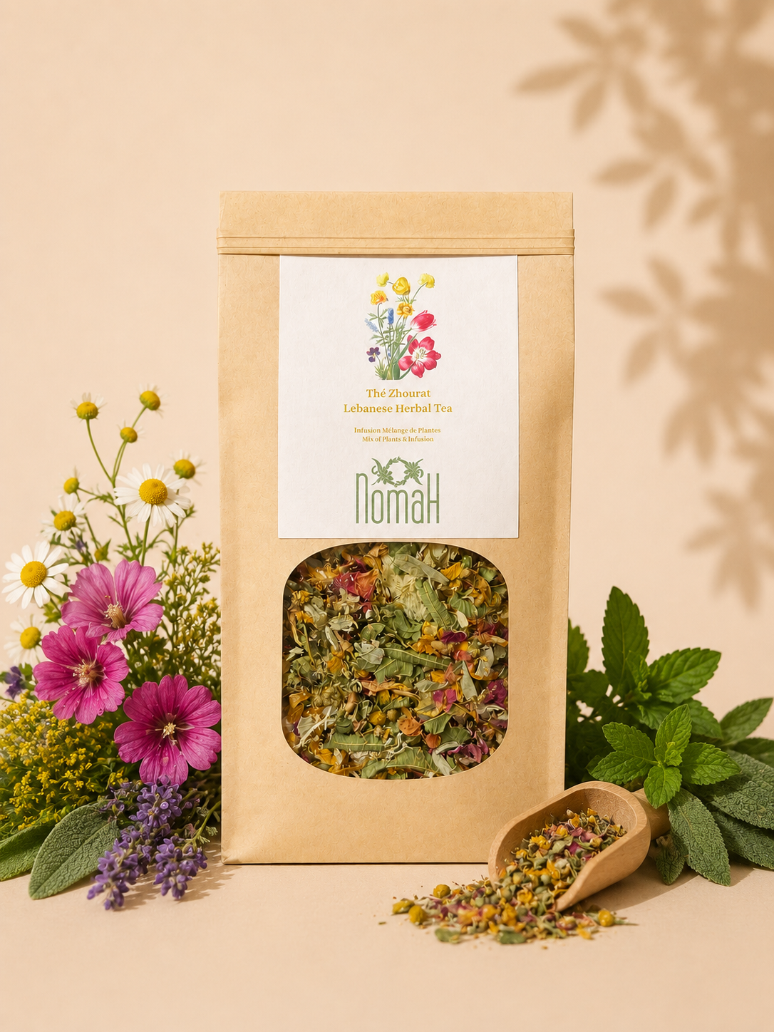 Zhourat libanais (infusion de plantes mélangées)-100G