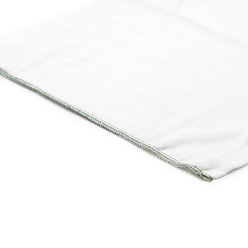 Little Clouds - couche lavable XXL - préplis - 100% coton - blanc - 6 pièces 2