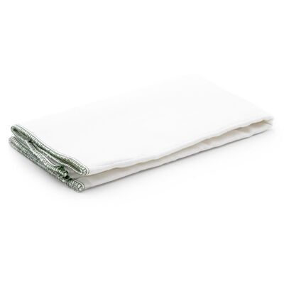Little Clouds - cloth diaper XXL - prefolds - 100% cotton - white - 6 pieces