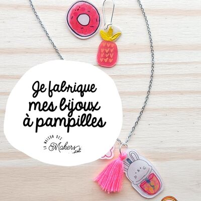 Kit créatif : Je fabrique mes bijoux à Pampilles