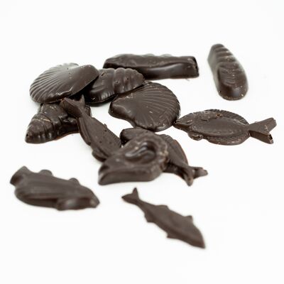 Papas Fritas chocolate negro granel 2kg