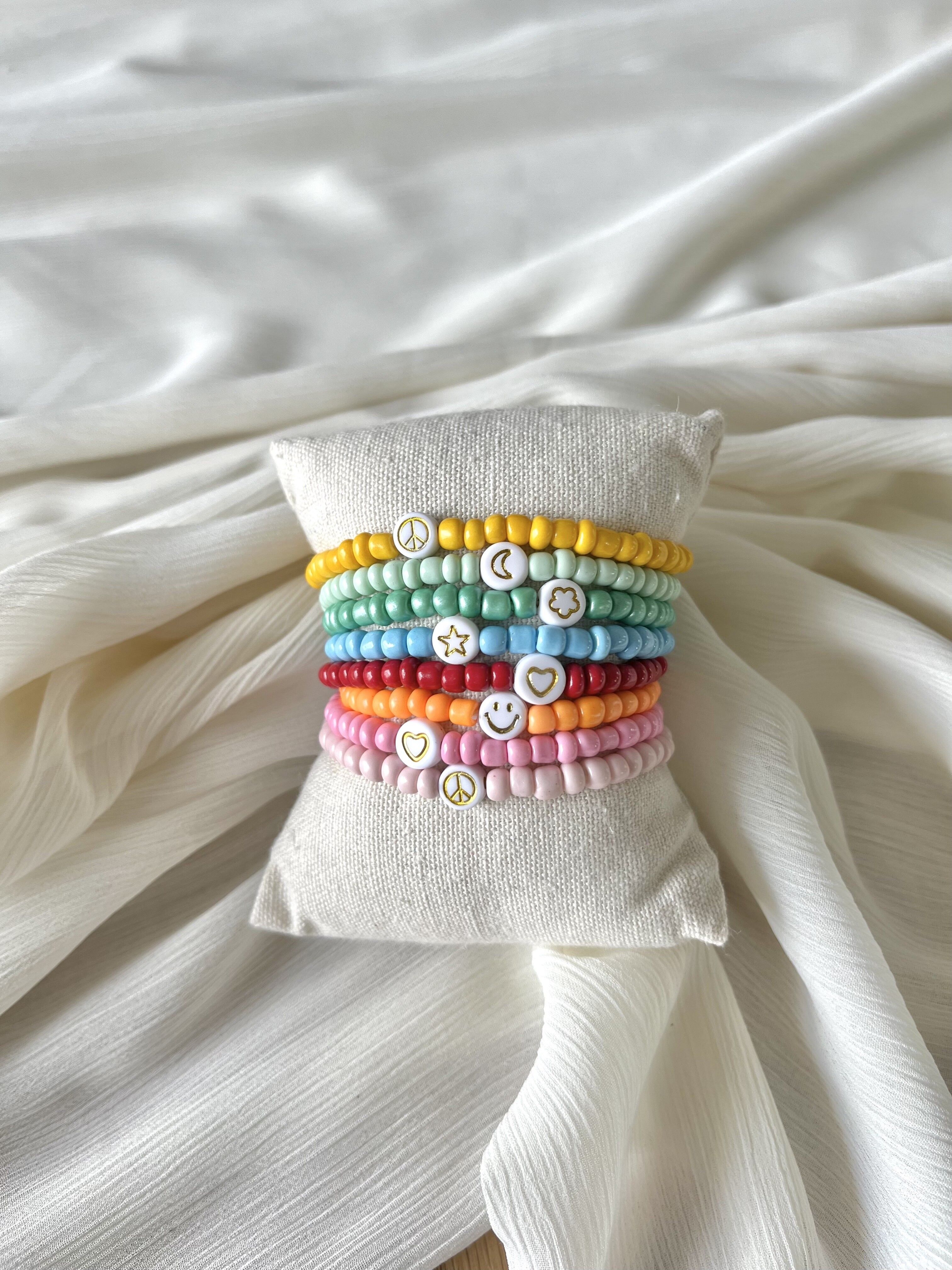 Bracciale per bambini in rocaille - modello LALY