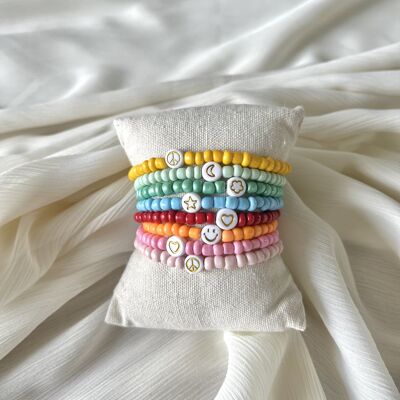 Children's bracelet in seed beads - LALY model