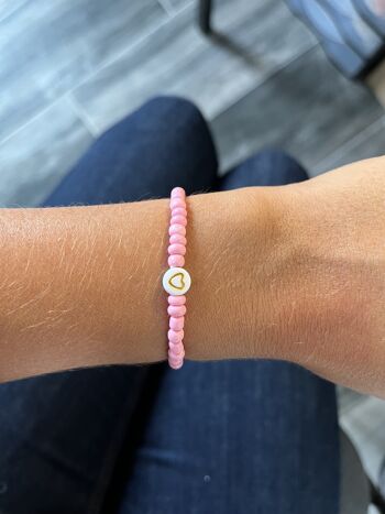 Bracelet pour enfant en perles de rocaille - modèle LALY 4