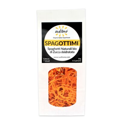 Natural vegetable spaghetti: Pumpkin SPAGOTTIMI - gluten free veg