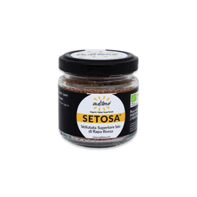 Organic soup in powder: SETOSA Red Turnip - 100% vegetables