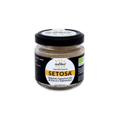 Soupe bio en poudre : SETOSA Potiron et Topinambour - 100% légumes