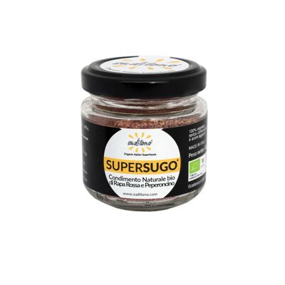 SUPERSUGO Rapa Rossa e Peperoncino - condimento in polvere/ sugo per paste fai da te pronto all'uso