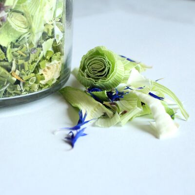 Organic dressing: PRIMORICCO Leeks and chives - vegetables and edible flowers, ideal for risottos, pasta and first courses