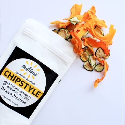 CHIPSTYLE Citrouille et courgette