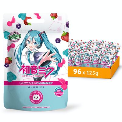 HATSUNE MIKU Anime Vegano Fruchtgummis (96x125g)