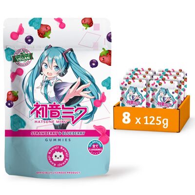HATSUNE MIKU Anime Vegane Fruchtgummis (8x125g)
