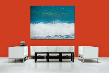 Papier peint : le bruit de la mer 2 - format paysage 4:3 - nombreuses tailles et matériaux - motif d'art photographique exclusif sous forme d'image sur toile ou d'image en verre acrylique pour la décoration murale 4