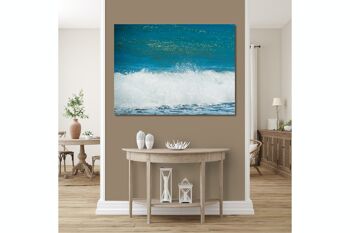 Papier peint : le bruit de la mer 2 - format paysage 4:3 - nombreuses tailles et matériaux - motif d'art photographique exclusif sous forme d'image sur toile ou d'image en verre acrylique pour la décoration murale 5