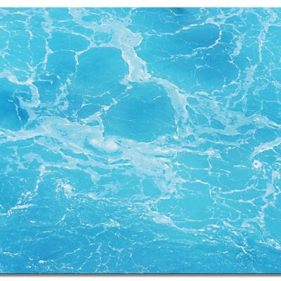 Papier peint : Sea whirlpool 2 - format paysage 4:3 - nombreuses tailles et matériaux - motif d'art photo exclusif sous forme d'image sur toile ou d'image en verre acrylique pour la décoration murale