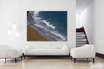 Papier peint : Sea surf 1 - format paysage 4:3 - nombreuses tailles et matériaux - motif d'art photo exclusif comme image sur toile ou image sur verre acrylique pour la décoration murale 2