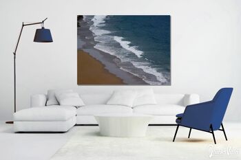 Papier peint : Sea surf 1 - format paysage 4:3 - nombreuses tailles et matériaux - motif d'art photo exclusif comme image sur toile ou image sur verre acrylique pour la décoration murale 3