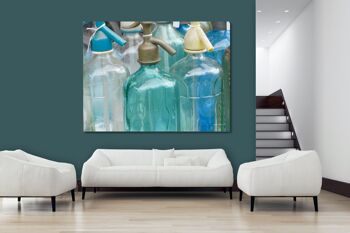 Tableau mural : glass shimmer 1 - format paysage 4:3 - nombreuses tailles et matériaux - motif d'art photo exclusif comme tableau sur toile ou tableau en verre acrylique pour la décoration murale 4