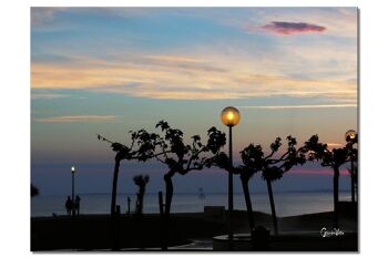 Papier peint : Coucher de soleil sur la Grande Côte 2 - format paysage 4:3 - nombreuses tailles et matériaux - motif d'art photographique exclusif sous forme de toile ou d'image en verre acrylique pour la décoration murale 1