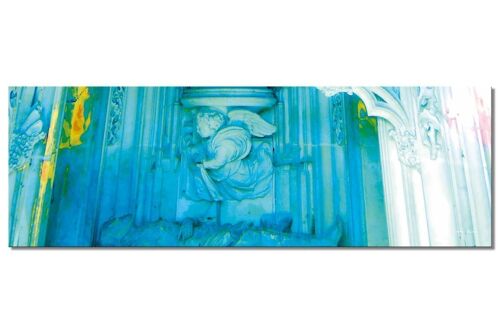 Wandbild: In der Kapelle 5 - Panorama quer 3:1 - viele Größen & Materialien – Exklusives Fotokunst-Motiv als Leinwandbild oder Acrylglasbild zur Wand-Dekoration