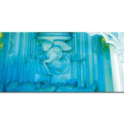 Mural: In the chapel 5 - panorama landscape 3:1 - many sizes & materials - exclusive photo art motif as a canvas picture or acrylic glass picture for wall decoration